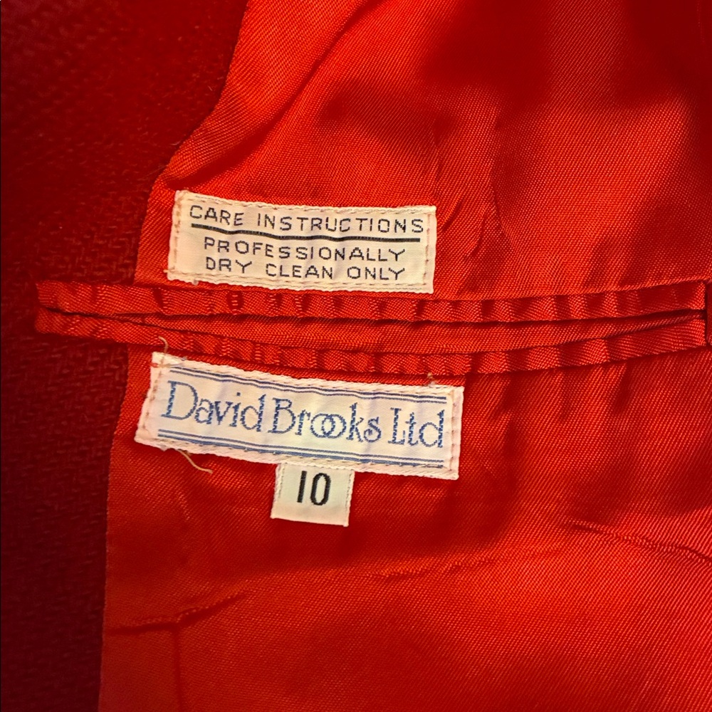 Vintage David Brooks Blazer - Picture 10 of 11